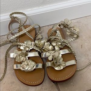 Tory Burch Blossom Gladiator Sandals